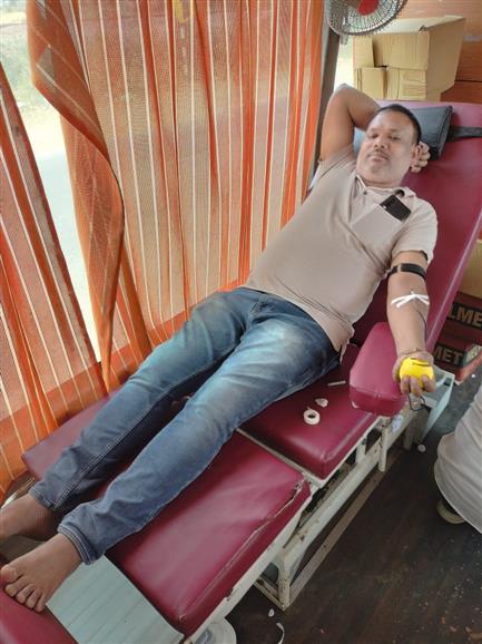 रक्तदान शिविर-Shahid Durwasa Nishad Government College Arjunda District Balod, C.G.